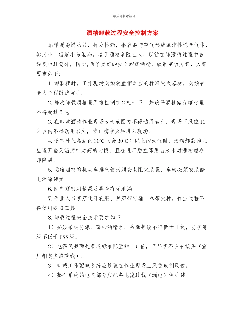 酒店重阳节促销策划方案与酒精卸载过程安全控制方案汇编_第3页