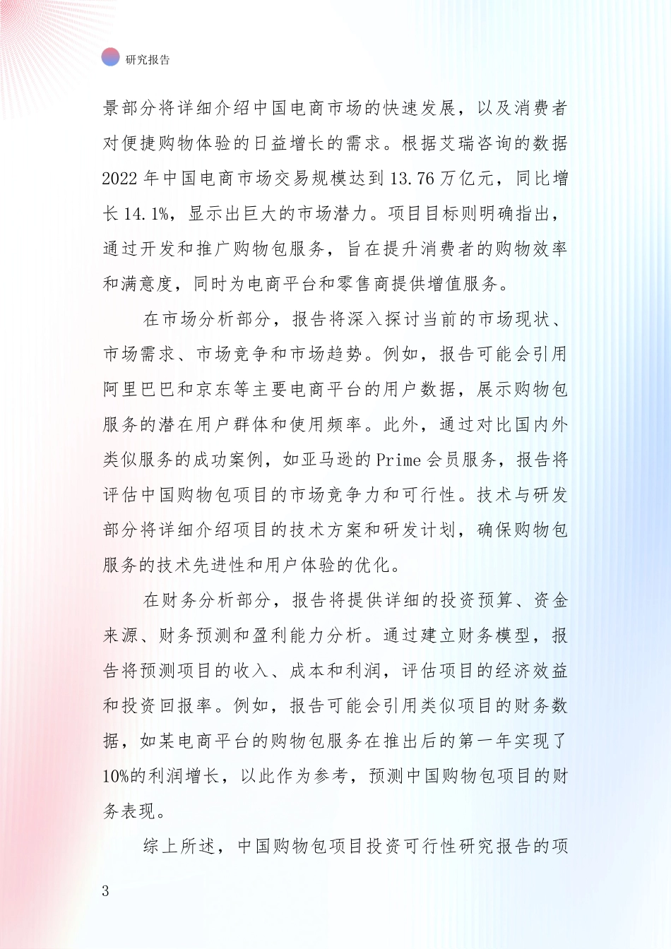 全国2024年-2025年购物包行业市场前景及未来的发展趋势全面研究报告：投资价值导向分析_第3页
