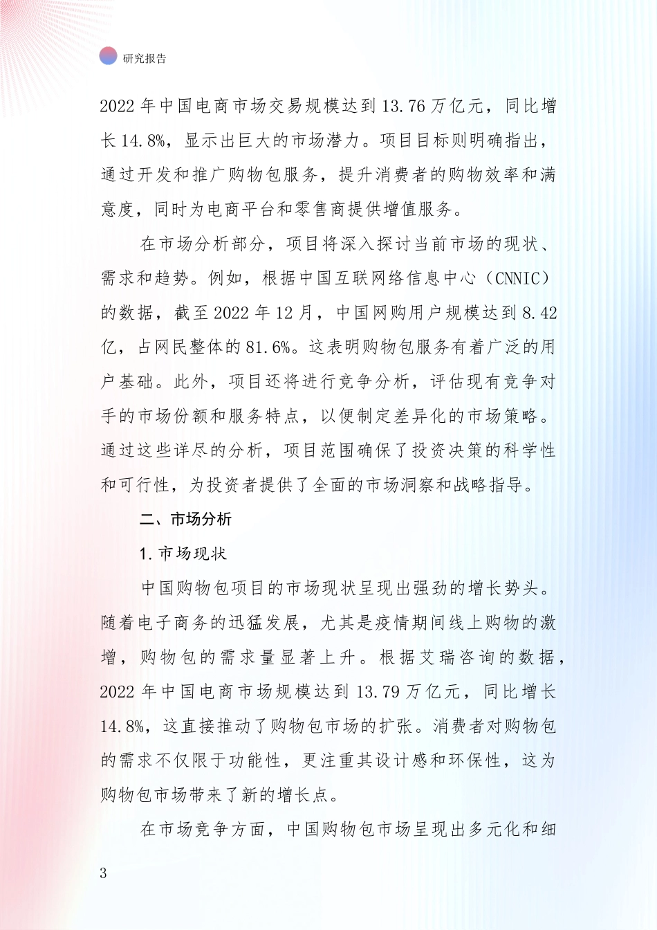 全国2024年-2025年购物包产业现状及未来发展深度论证：行业未来发展前景分析_第3页