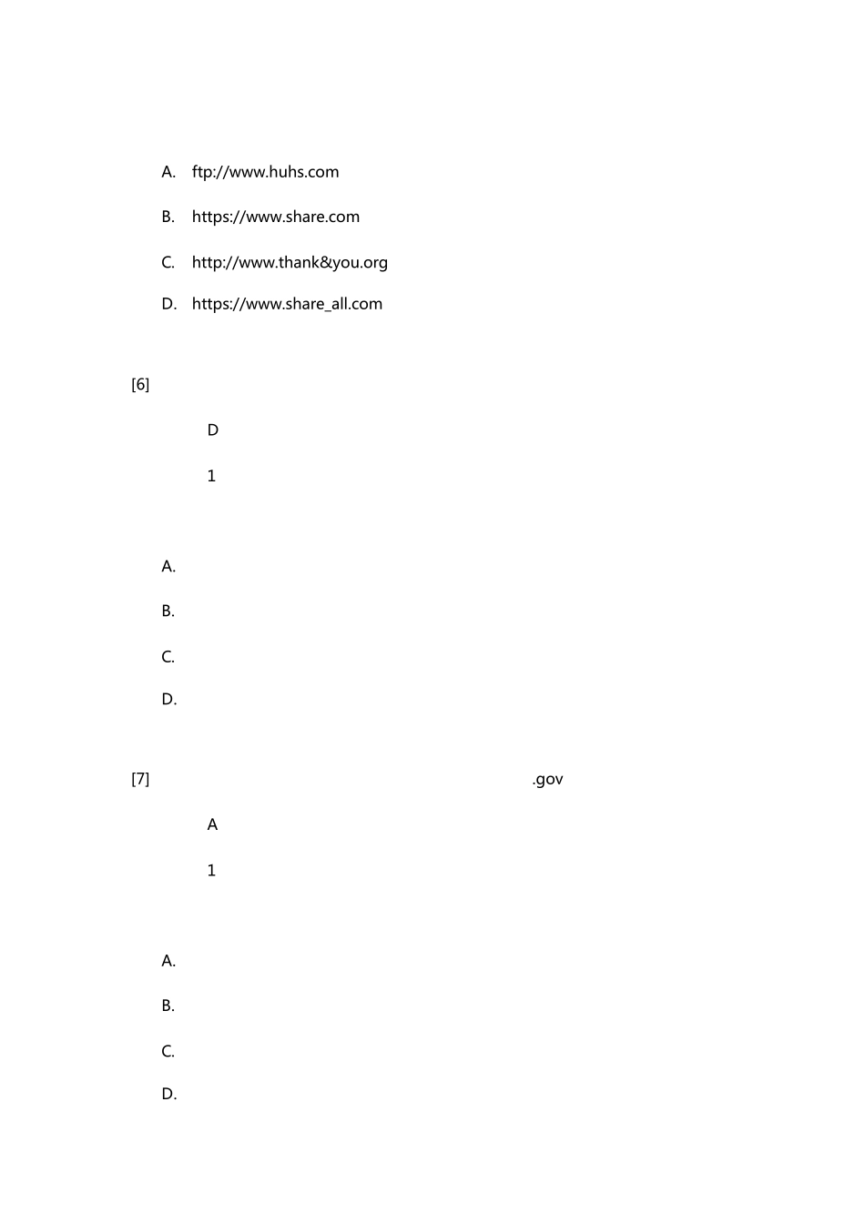 (客观题)移动互联网站设计(HTML)预赛试题_第3页