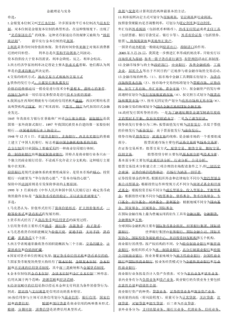 00150金融理论与实务