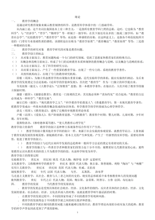 00429自考教育学笔记