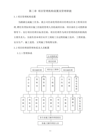 03项目管理机构设置及管理职能