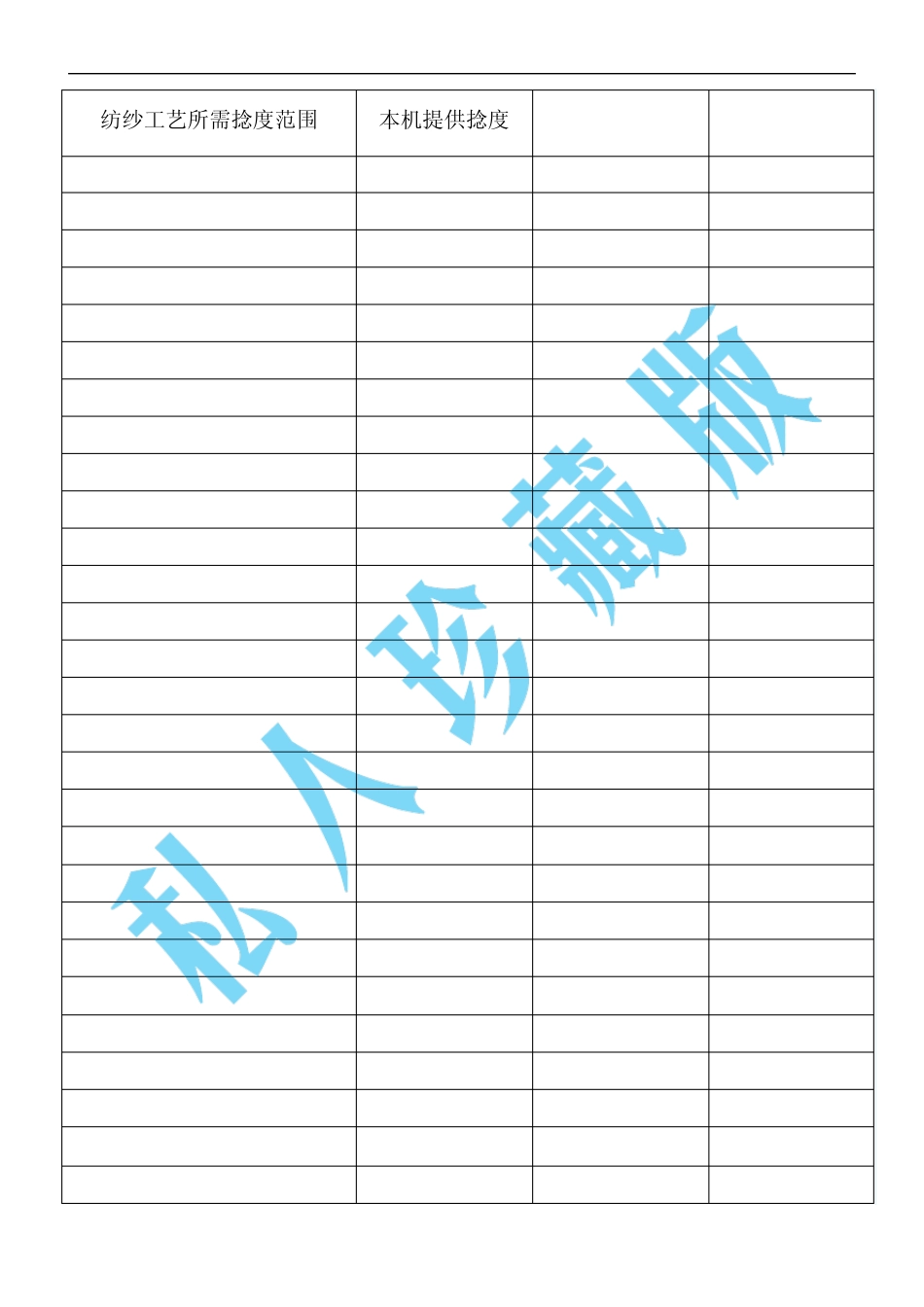 05FA507A型细纱机说明书007_第3页
