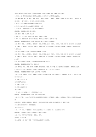 1.董氏针灸七十二绝针、解针