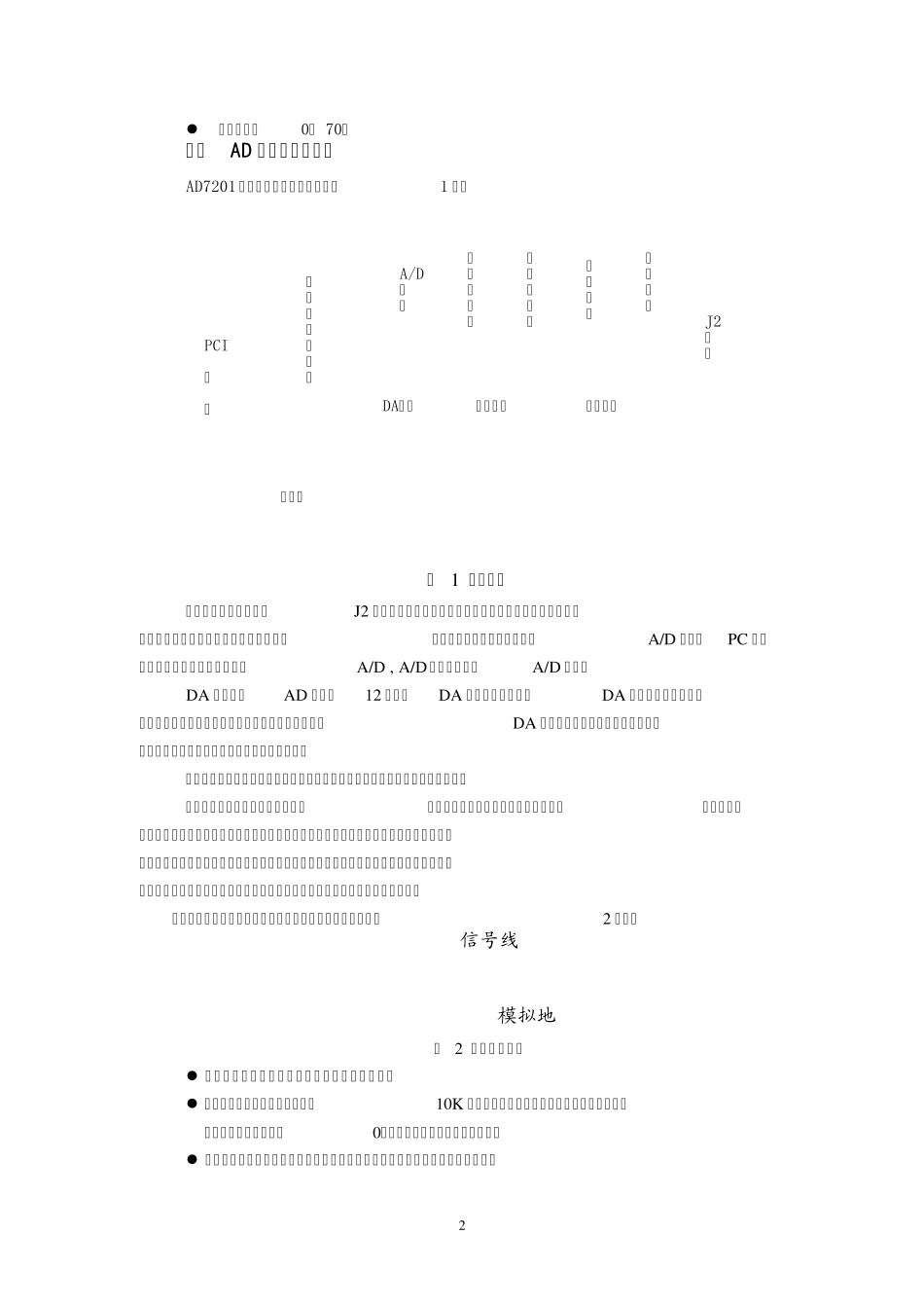 100Ksps12位32通道AD2通道DA板AD7201_第3页