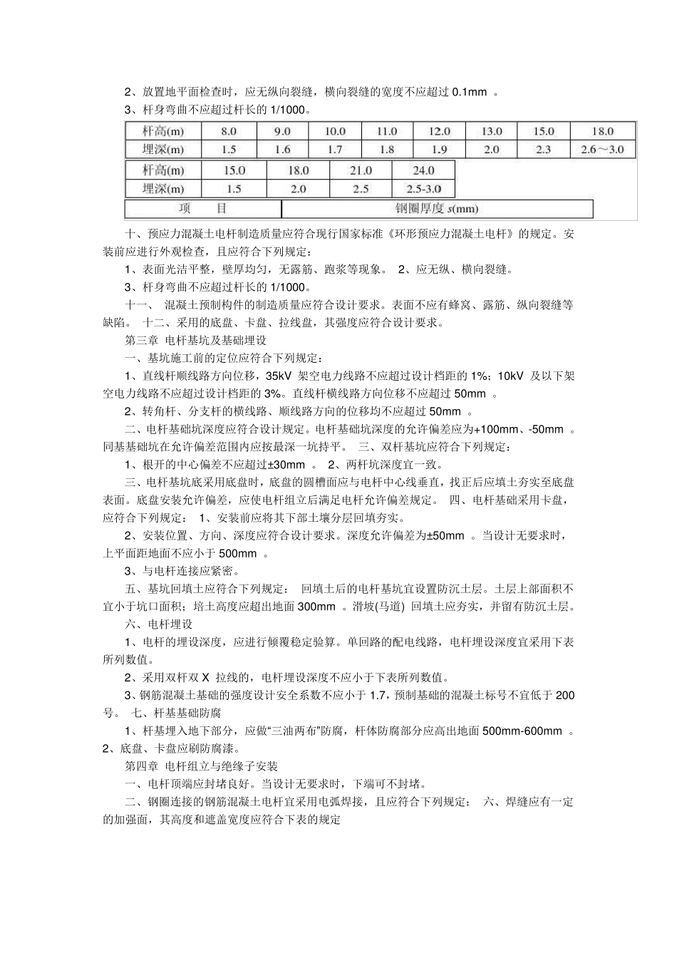 10KV35kV架空电力线路施工及验收规范_第2页