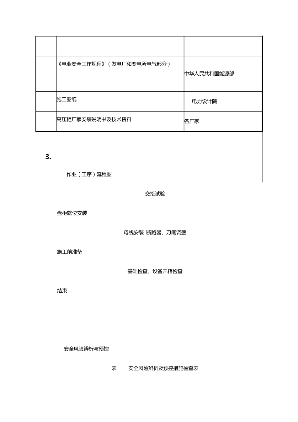 10KV高压开关柜移位安装作业指导书_第2页