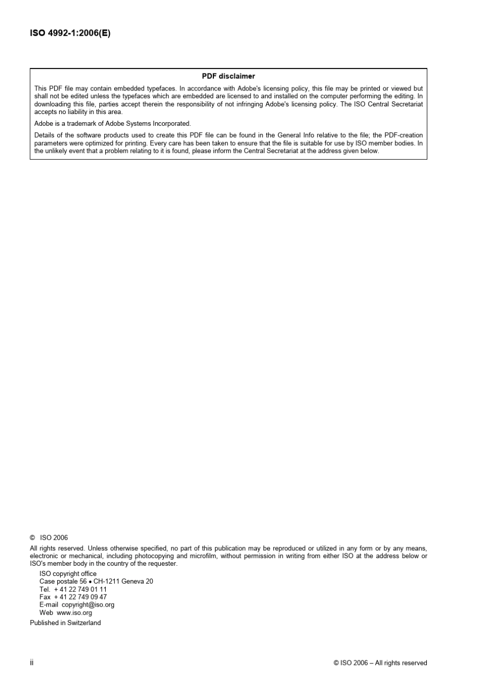 15ISO49921：2006钢铸件超声波检查第1部分：一般用途的钢铸件_第2页