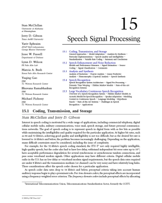 15_SpeechSignalProcessing(语音信号处理)