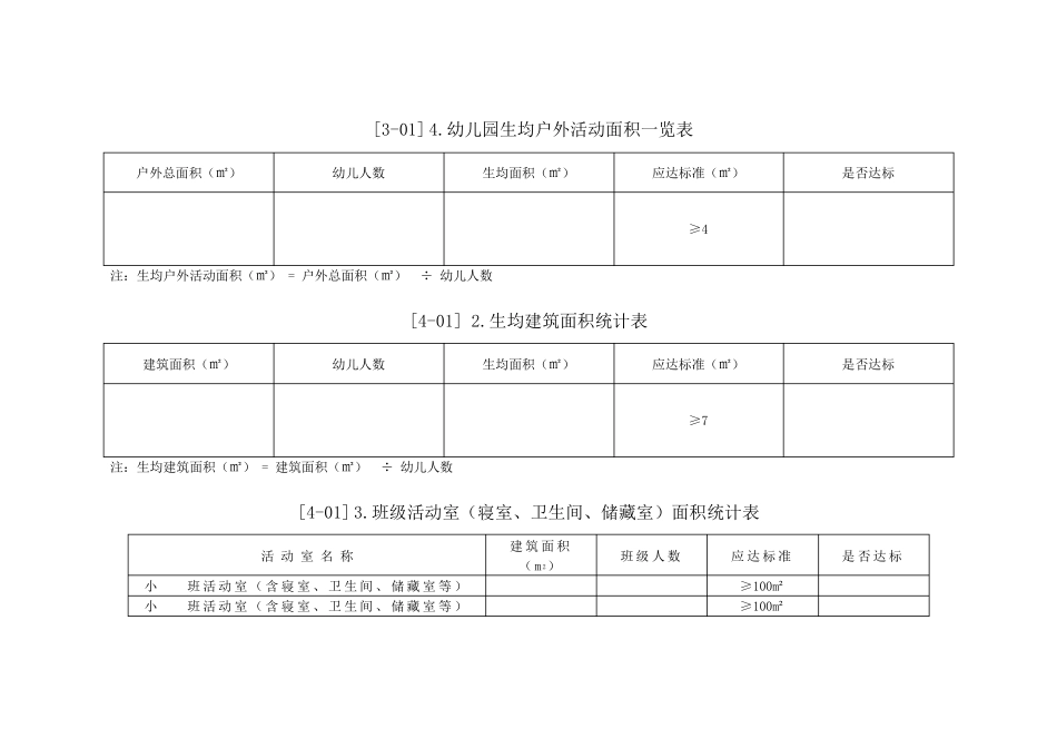 17.深圳市幼儿园等级评估资料配套用表_第2页
