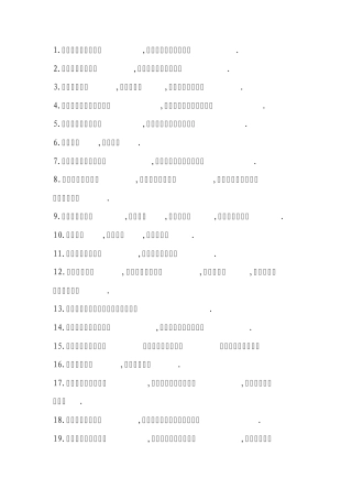 172个经典人生格言