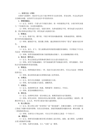 17种科学方法