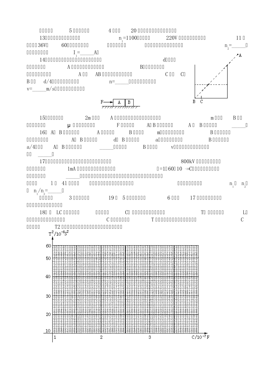 1998年全国高考物理试题_第3页