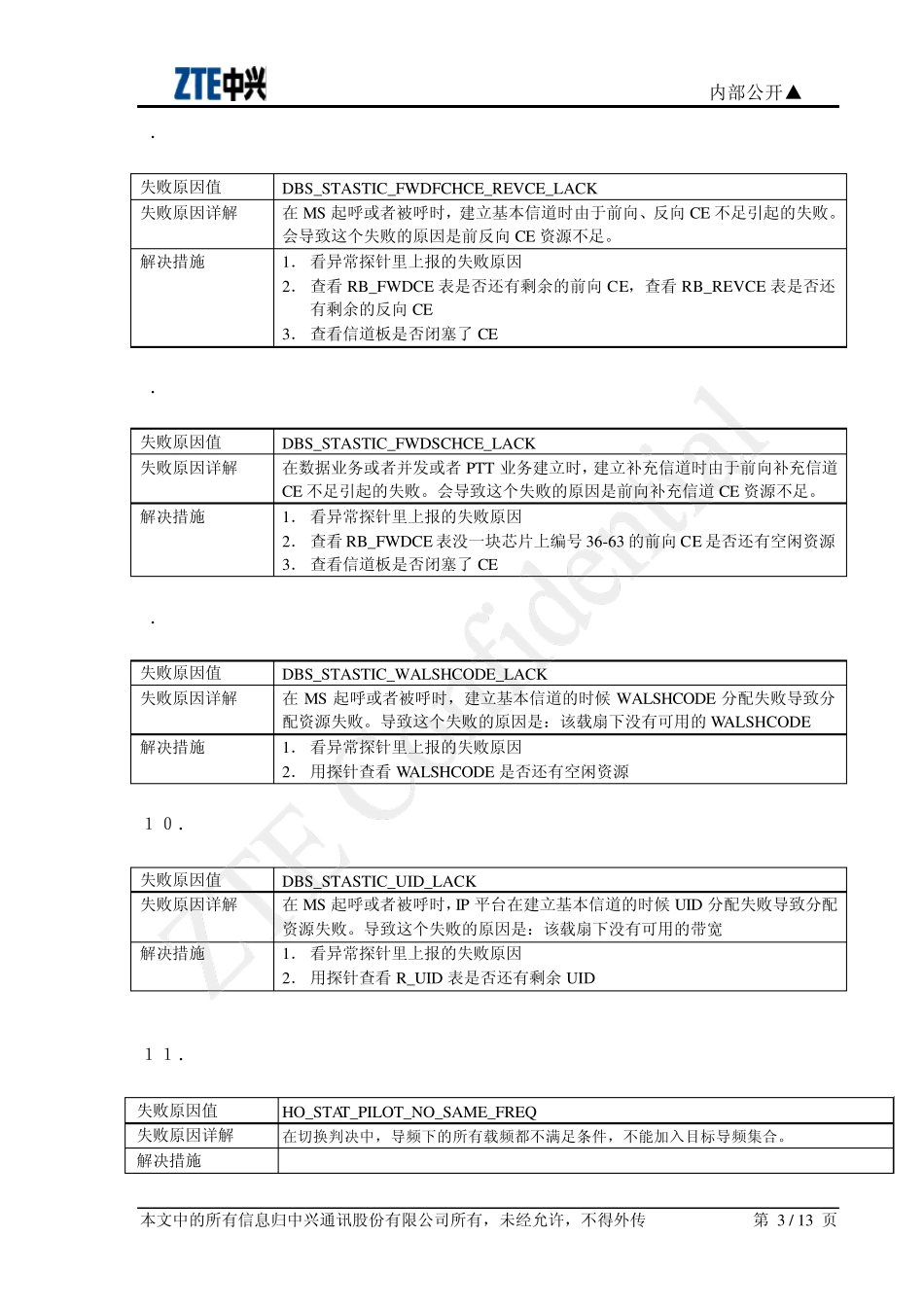 1x呼叫失败原因分析(V1.0)_第3页
