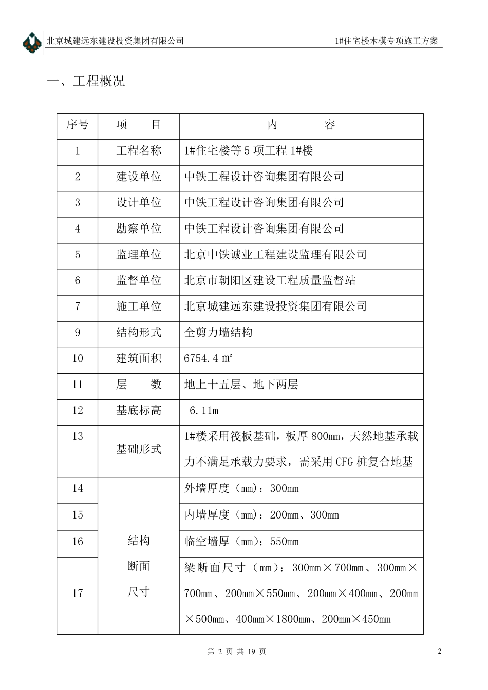1住宅楼木模板工程施工方案实例_第2页