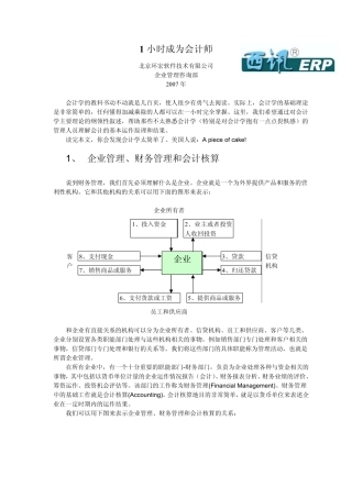 1小时成为会计师