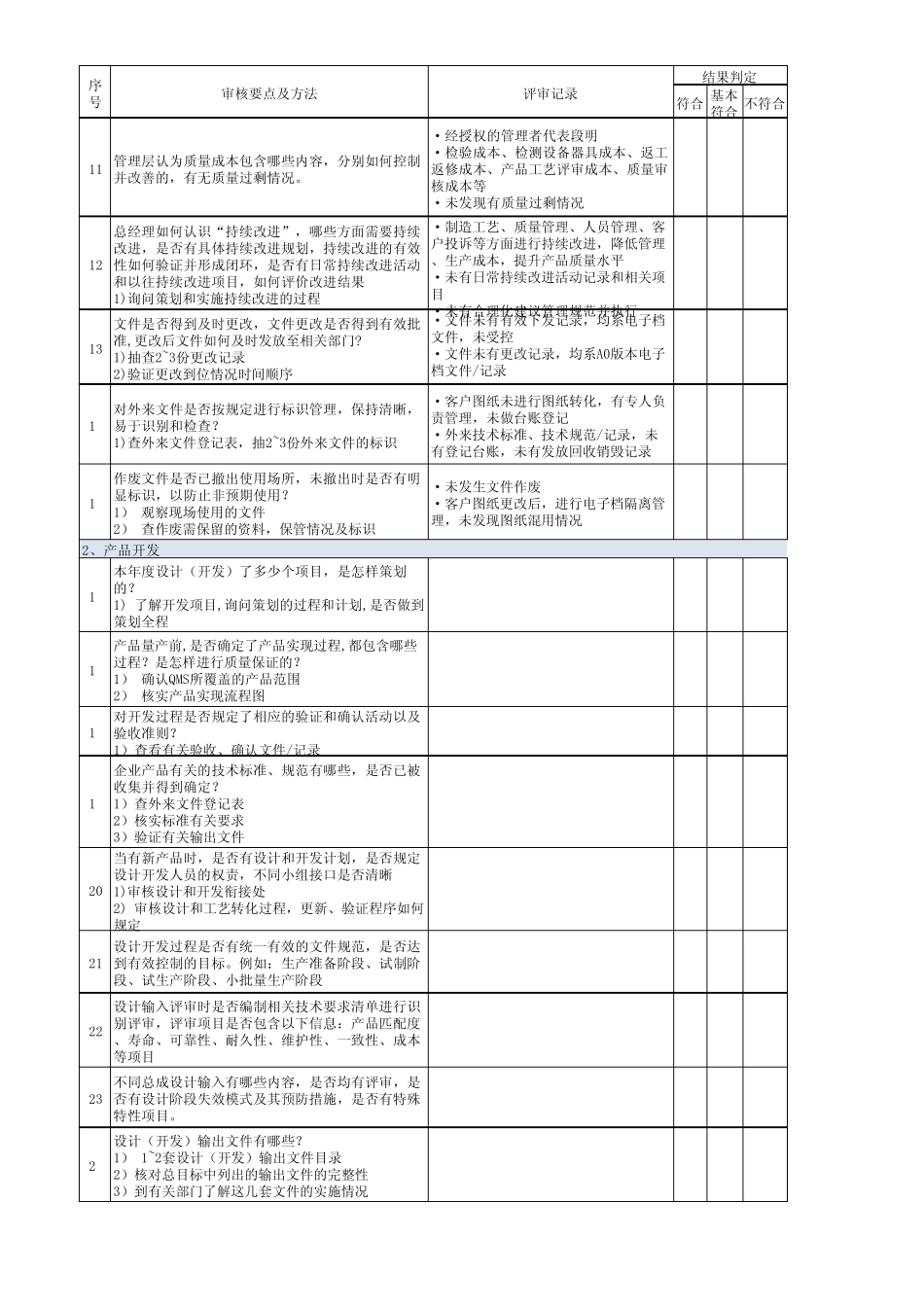 1新供应商开发过程评审表_第2页