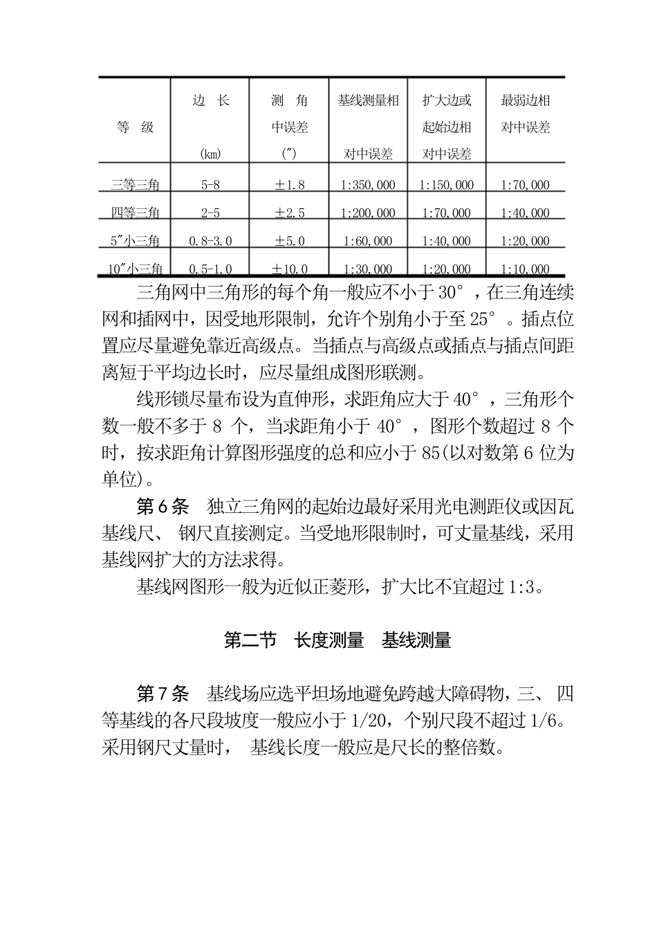 1：10001：20001：5000比例尺地形、地质勘探工程测量规范》_第3页