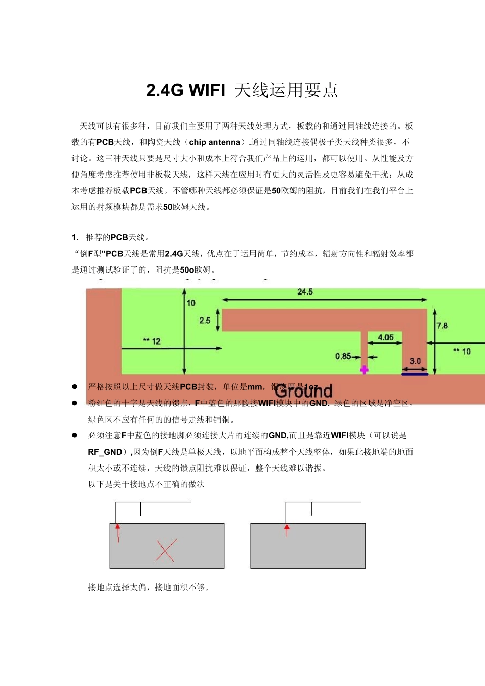 2.4G天线运用_v1.2_第1页