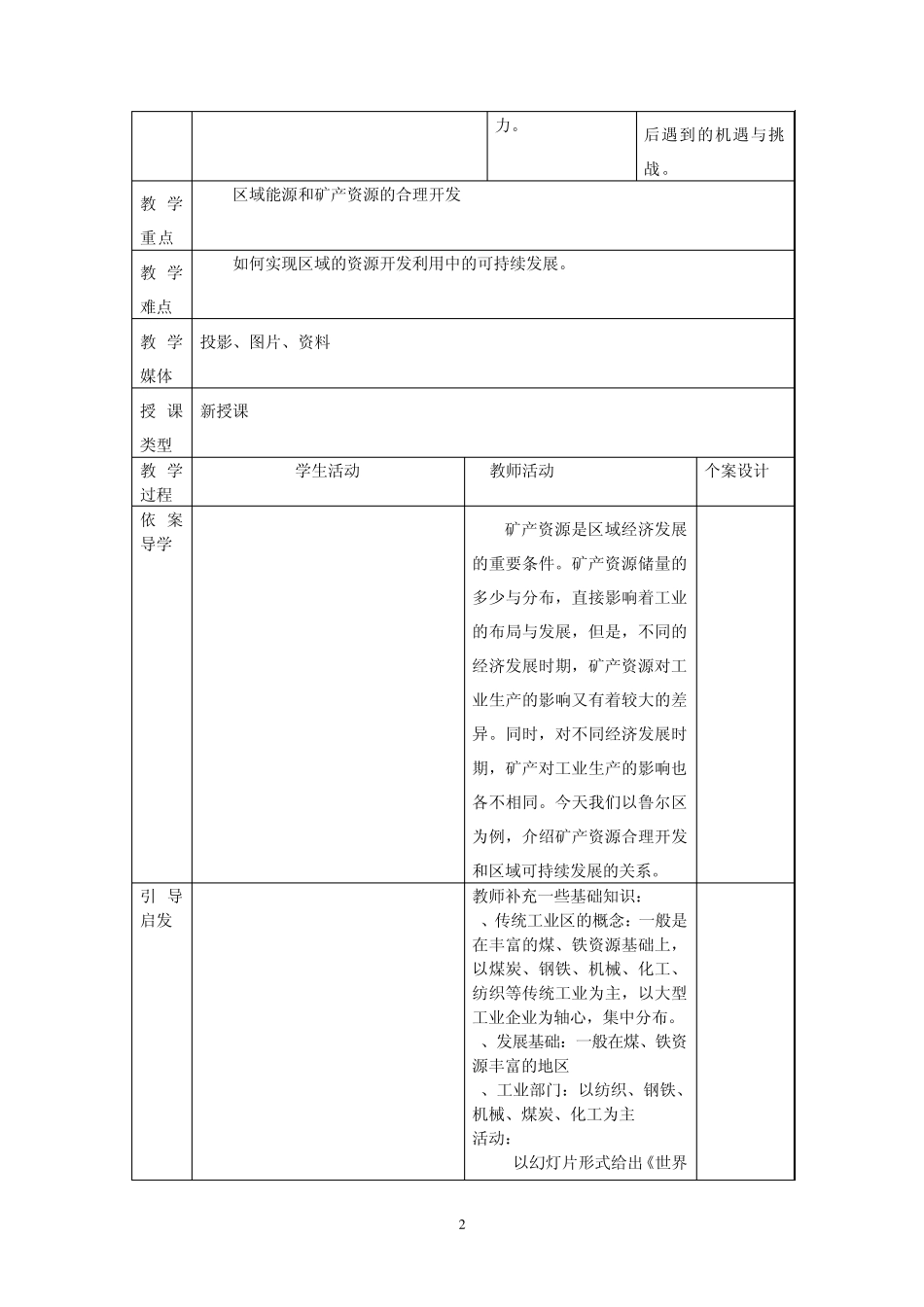 2.5矿产资源合理开发和区域可持续发展_第2页