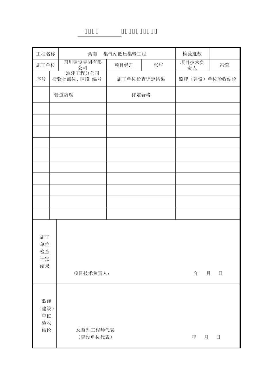 2.6管道防腐、保温检验批报验_第2页