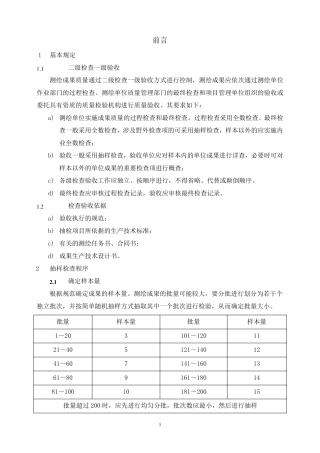 2000地形图检验程序和方法