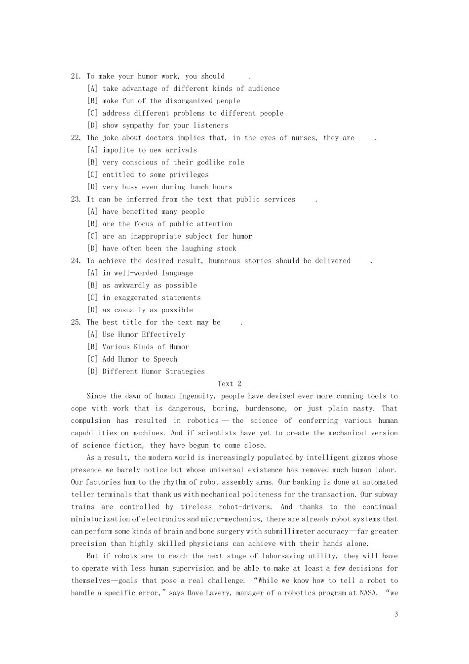 2002年考研英语真题及解析(答案很详细,值得下载一看)_第3页