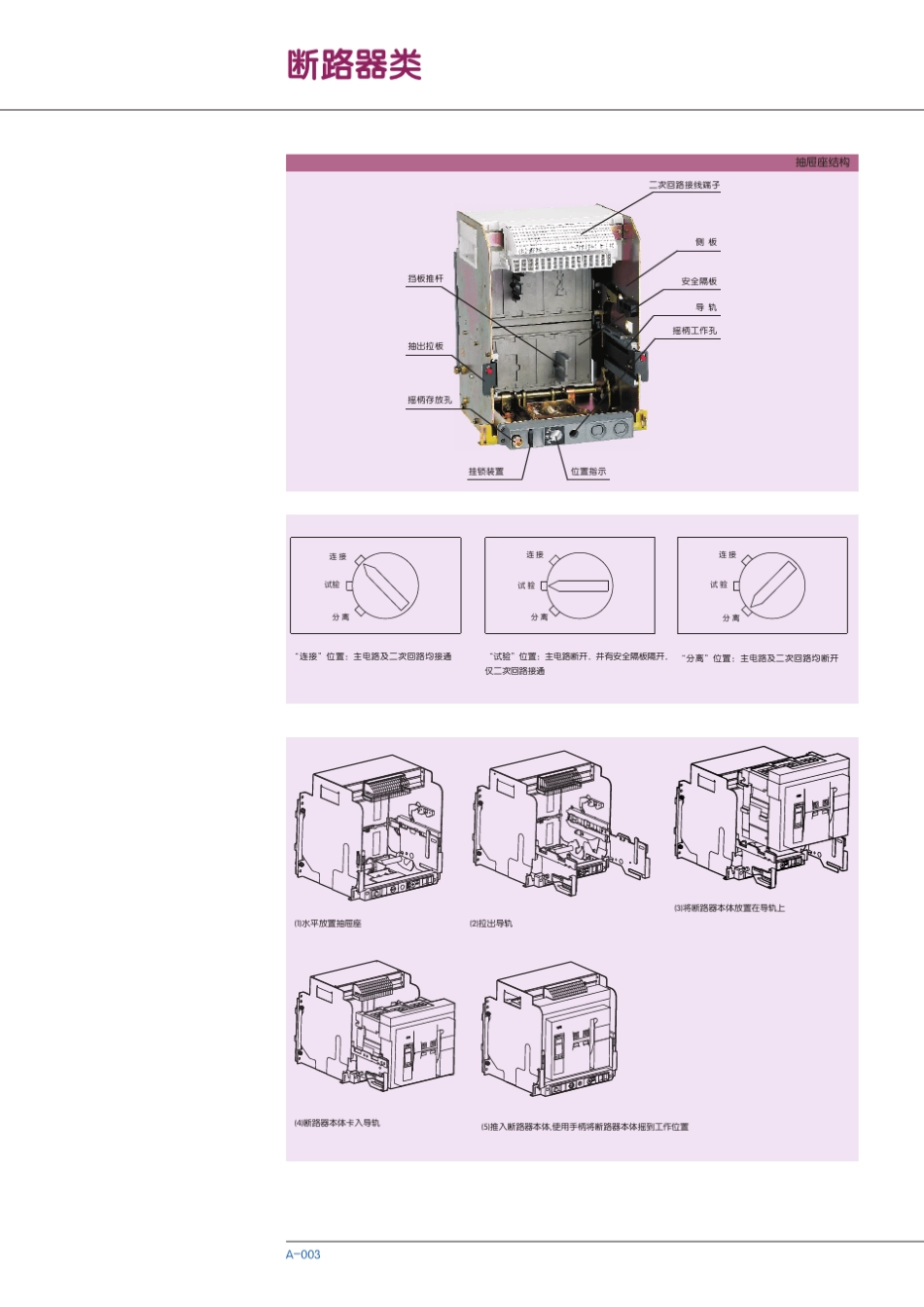 NA8系列万能式断路器_第3页