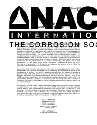 NACE_MR0175_2002(美国腐蚀工程师协会标准)