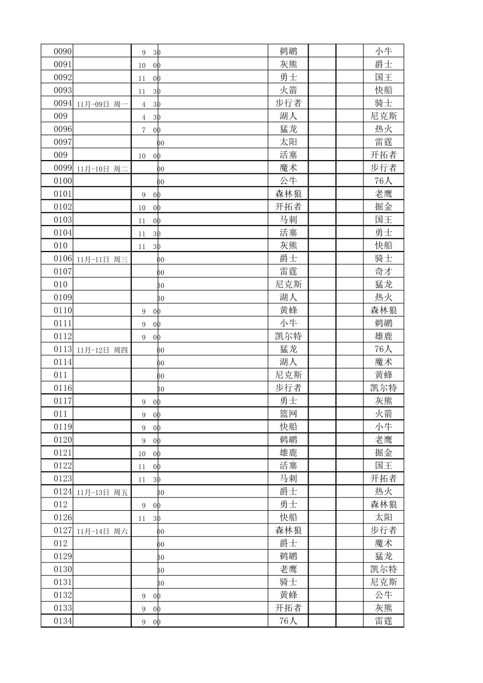 NBA20152016常规赛赛程所有比赛_第3页