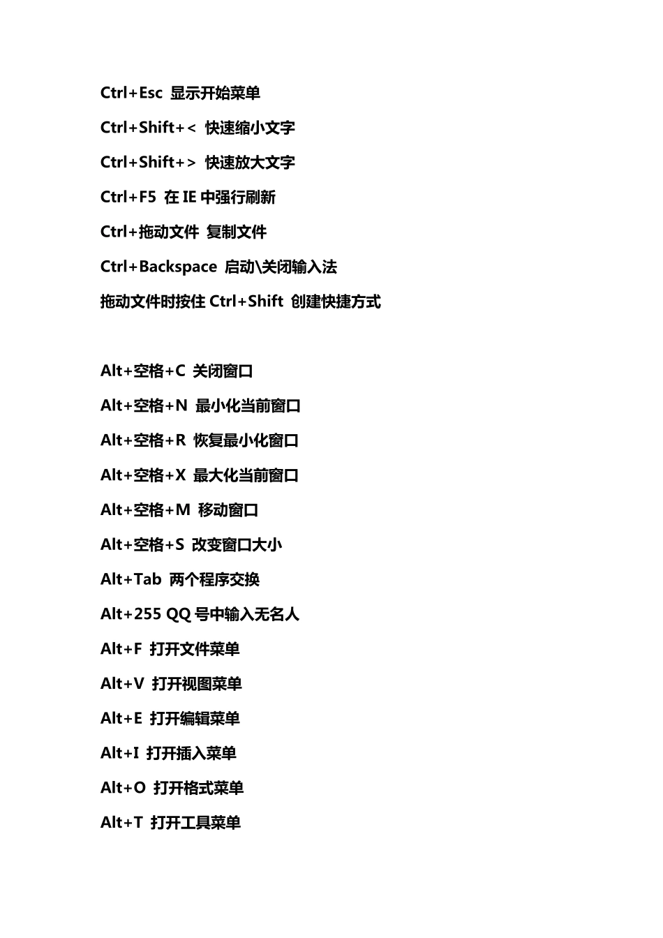 Office快捷键总汇_第2页