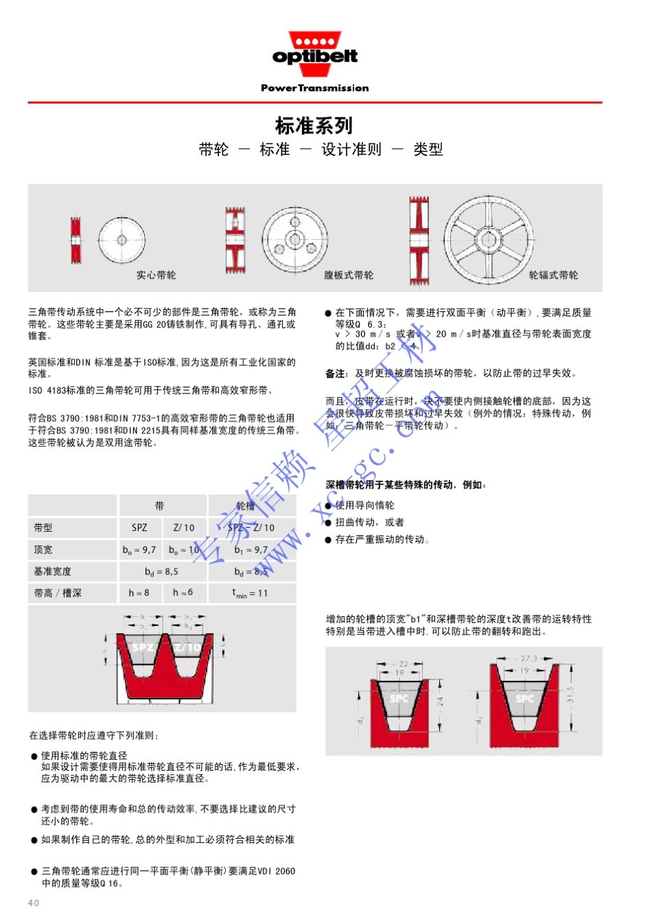 optibelt三角带轮_第2页