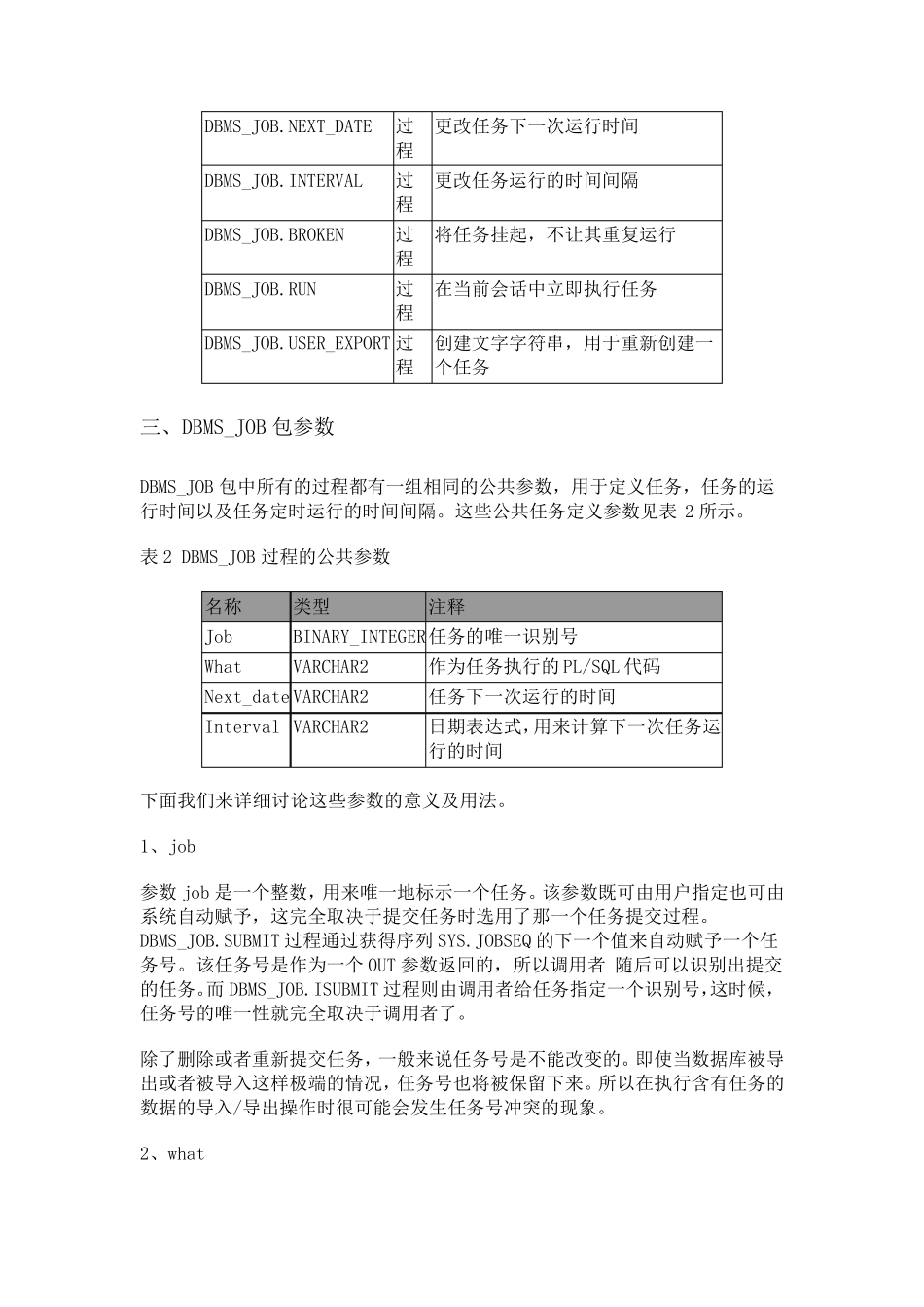 Oracle如何创建Oracle的jobs_第3页