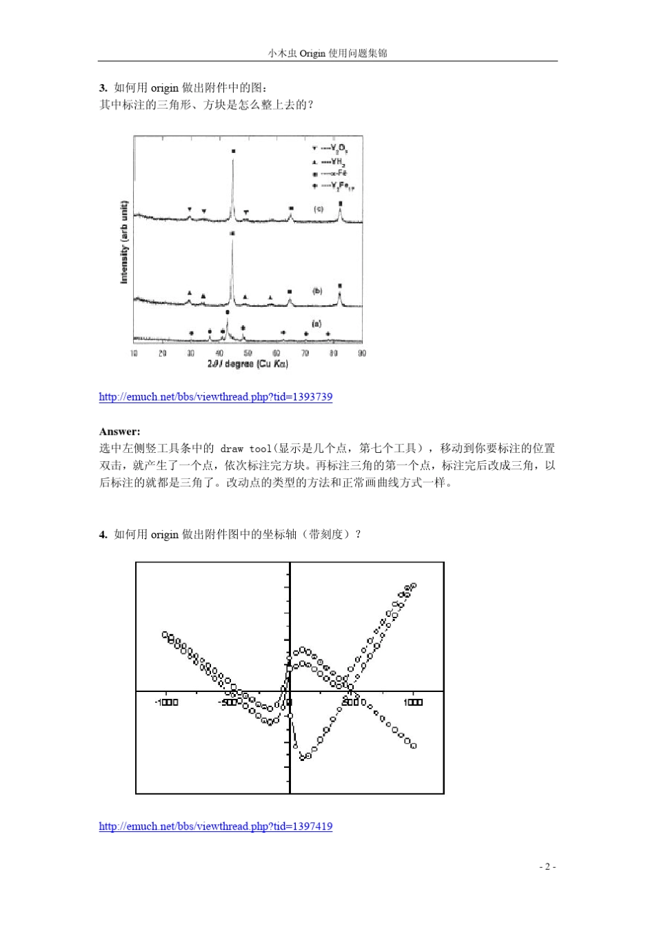 Origin使用问题集锦_第2页
