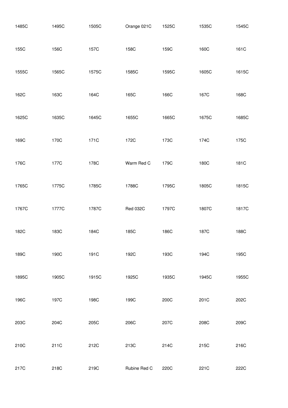 PANTONE国际色卡C面效果电子版_第2页