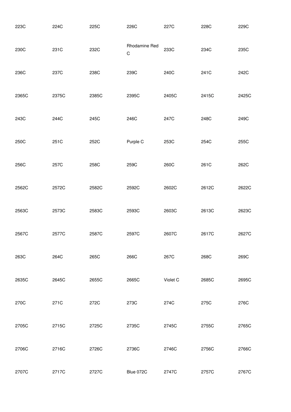 PANTONE国际色卡C面效果电子版_第3页