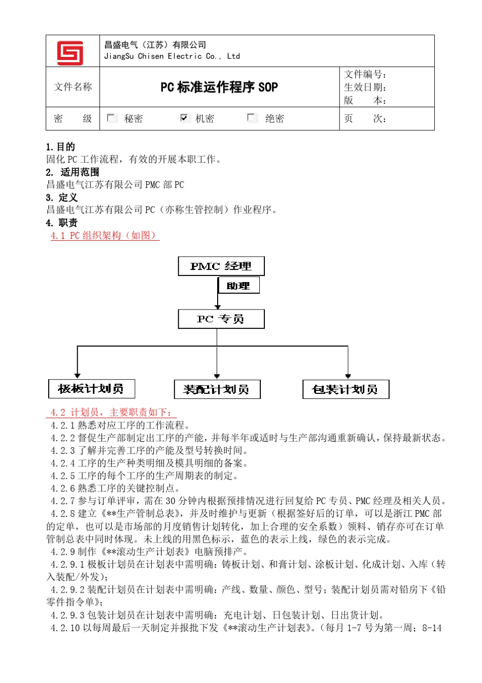 PC标准运作程序SOP_第2页