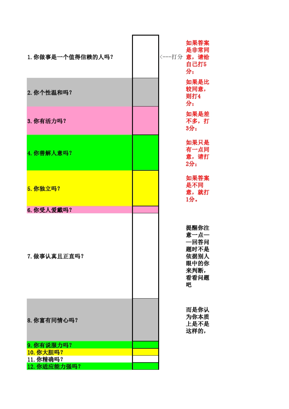 PDP行为风格测试_第1页