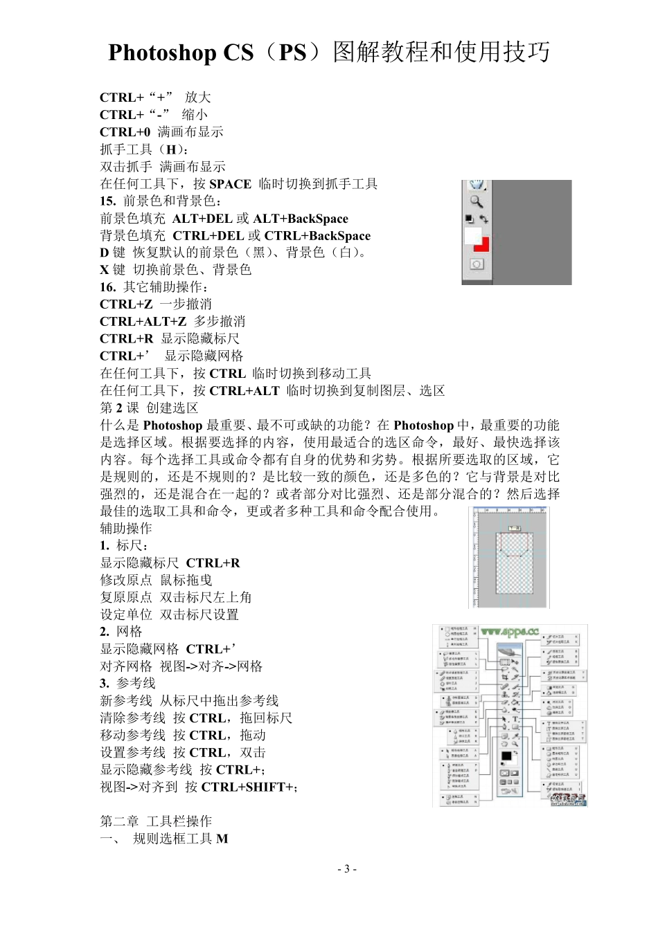 PhotoshopCS6(PS)基础教程使用_第3页