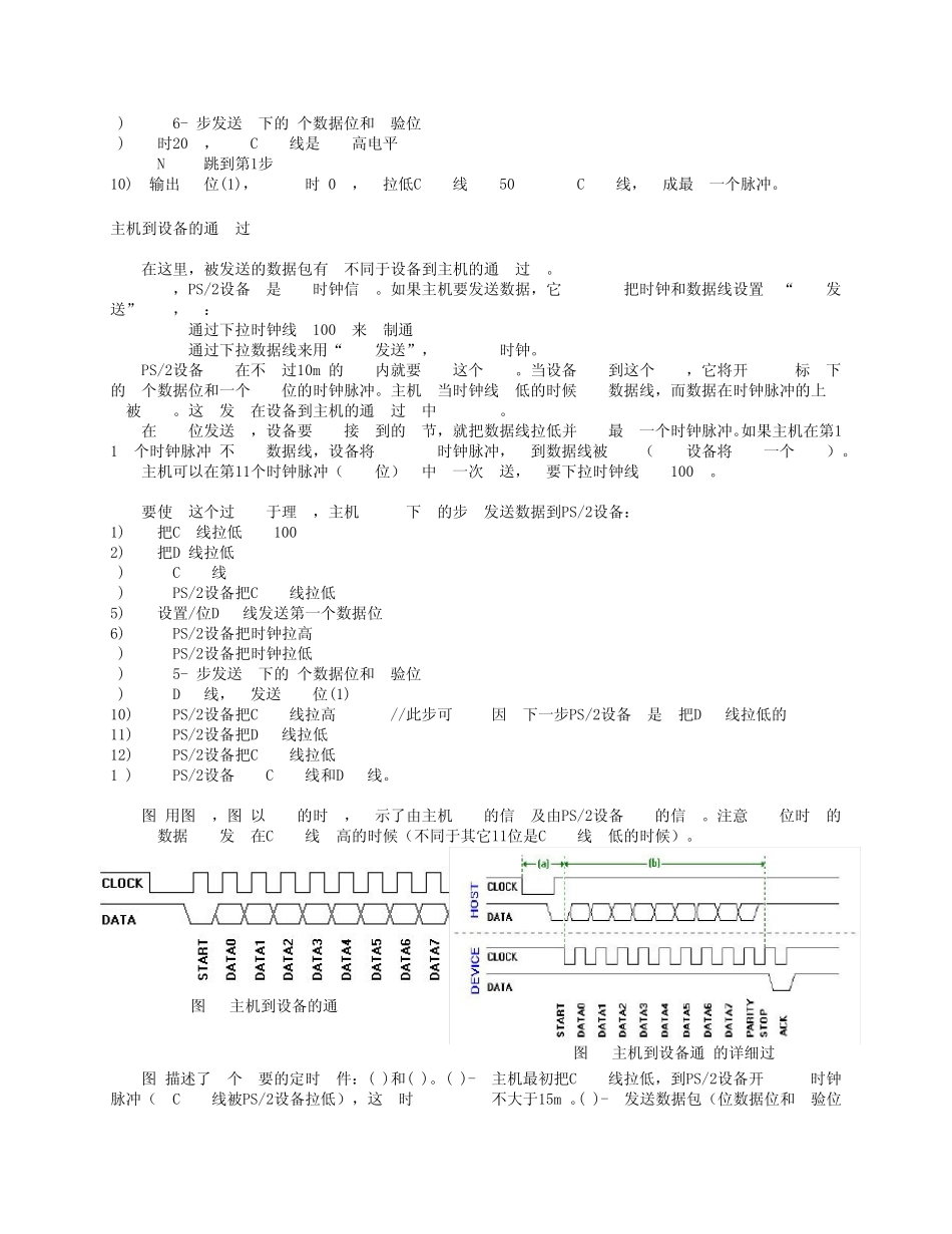 PS2鼠标键盘协议仅含PS2部分_第3页