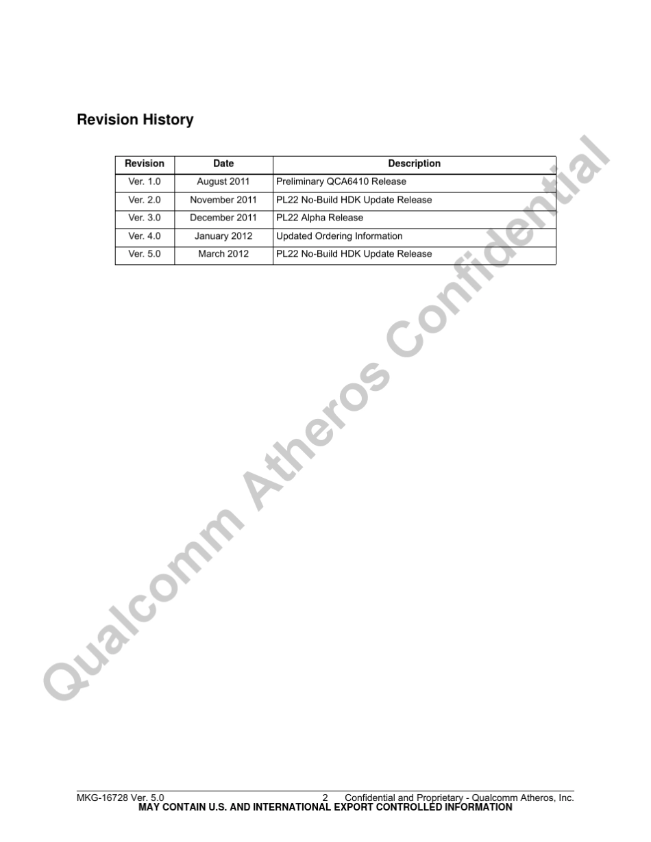 QCA641068pinQFN高通电力载波_第2页