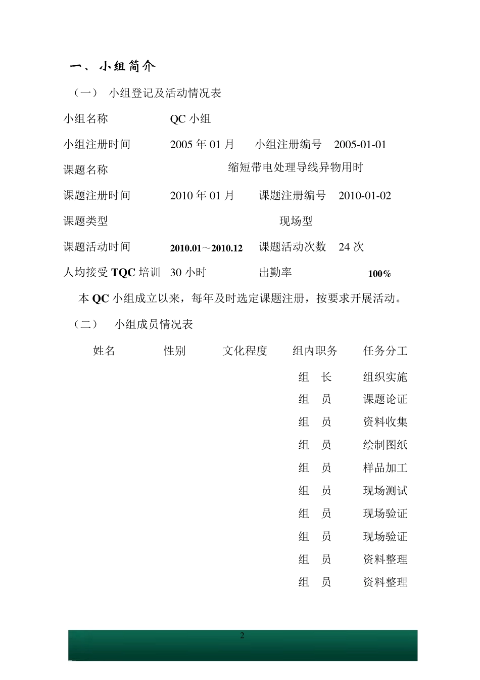 QC成果《高压输电线路导线异物处理装置》_第2页