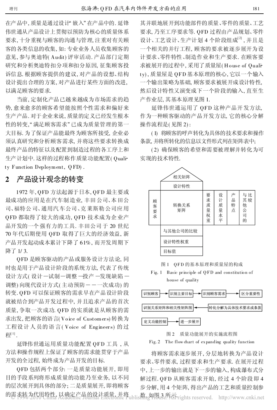 QFD在汽车内饰件开发方面的应用_第2页