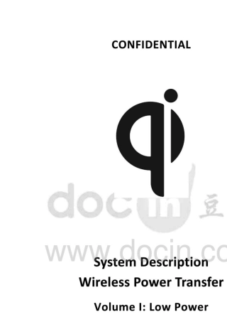 QIWPC无线充电规范标准V1.1(Part2_PerformanceRequirements)