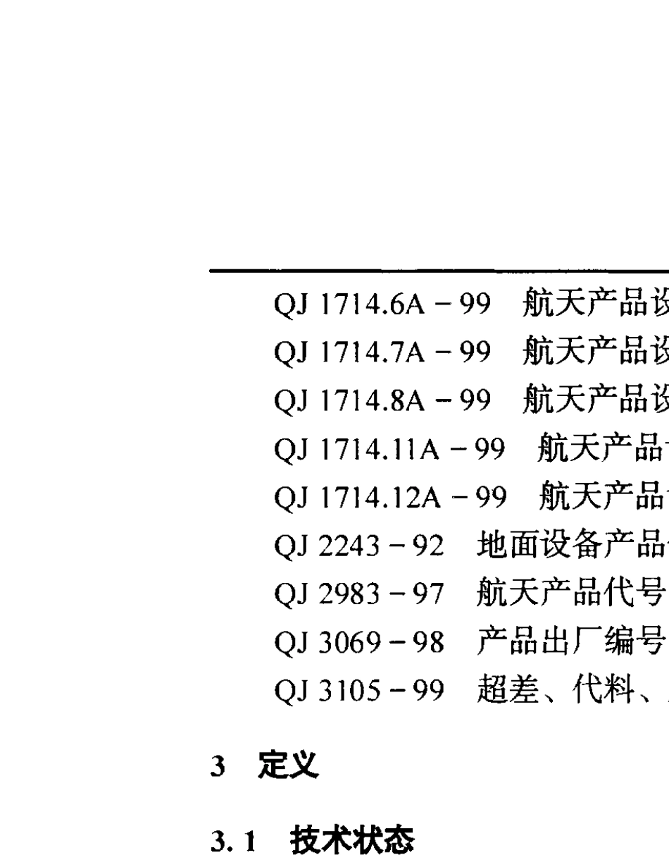 QJ31181999航天产品技术状态管理_第2页