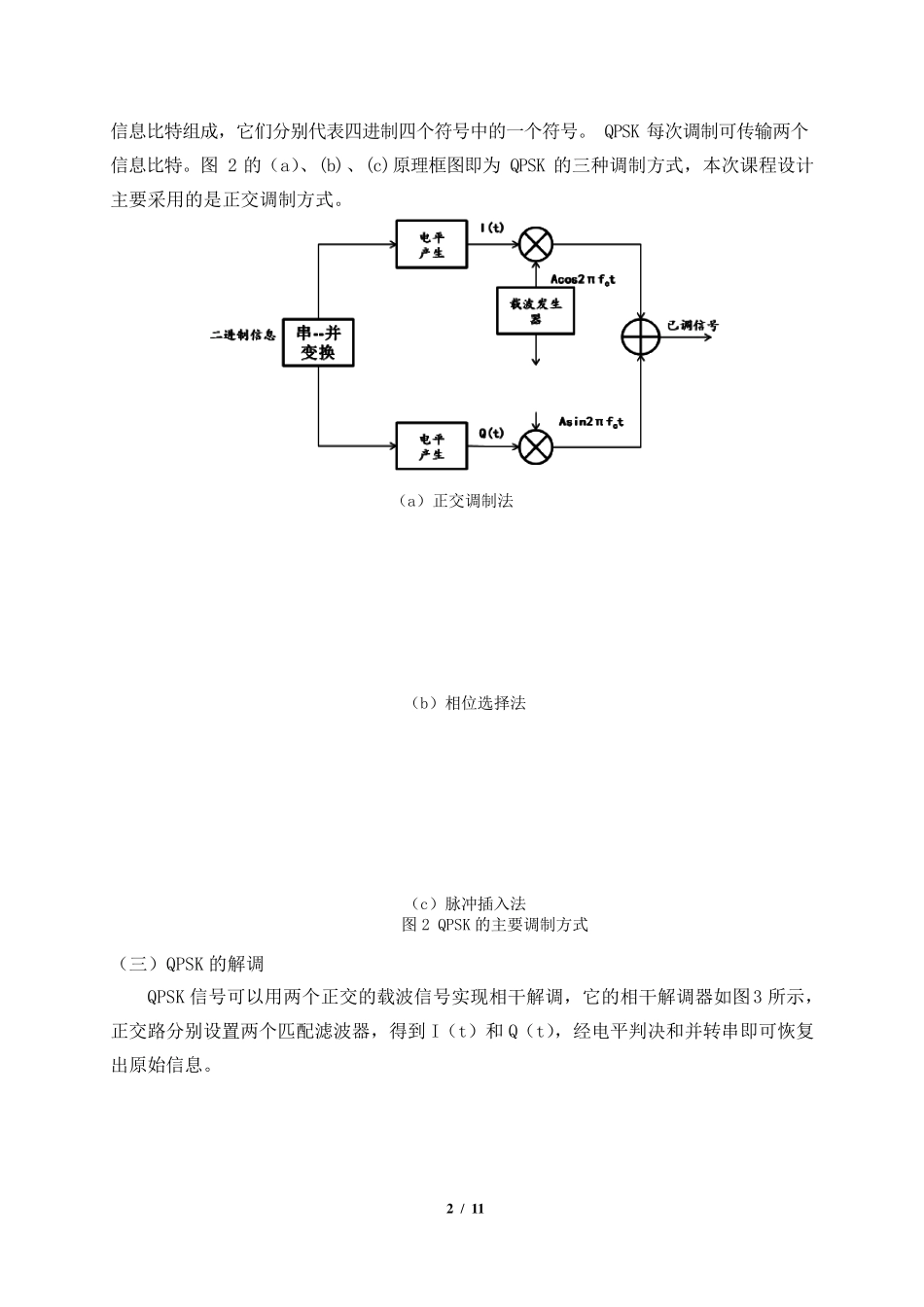 QPSK调制解调的simulink仿真_第2页