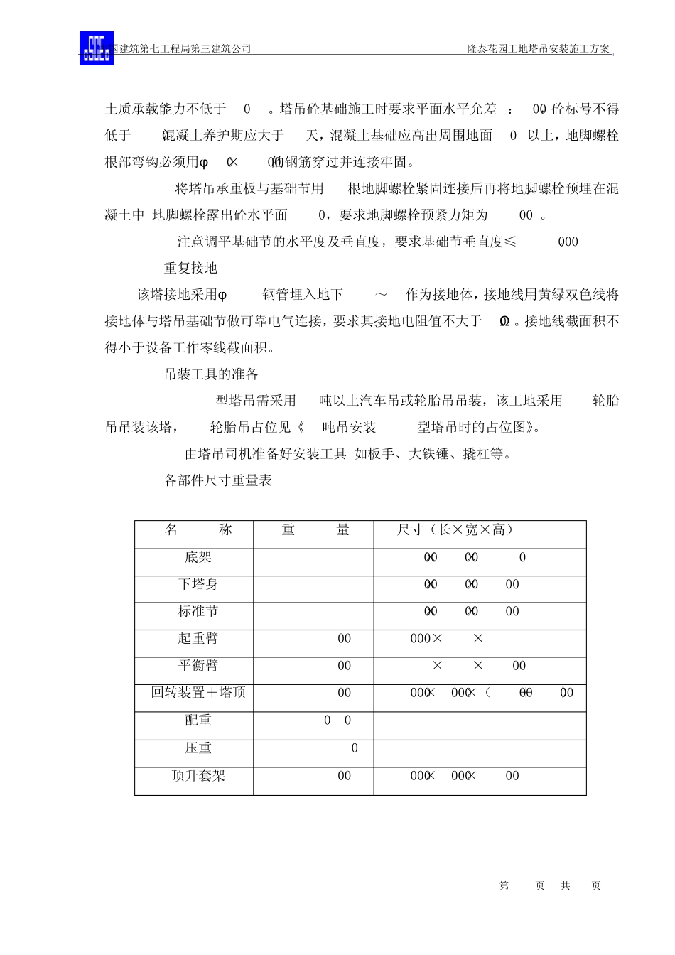 QTZ63型塔吊_第2页