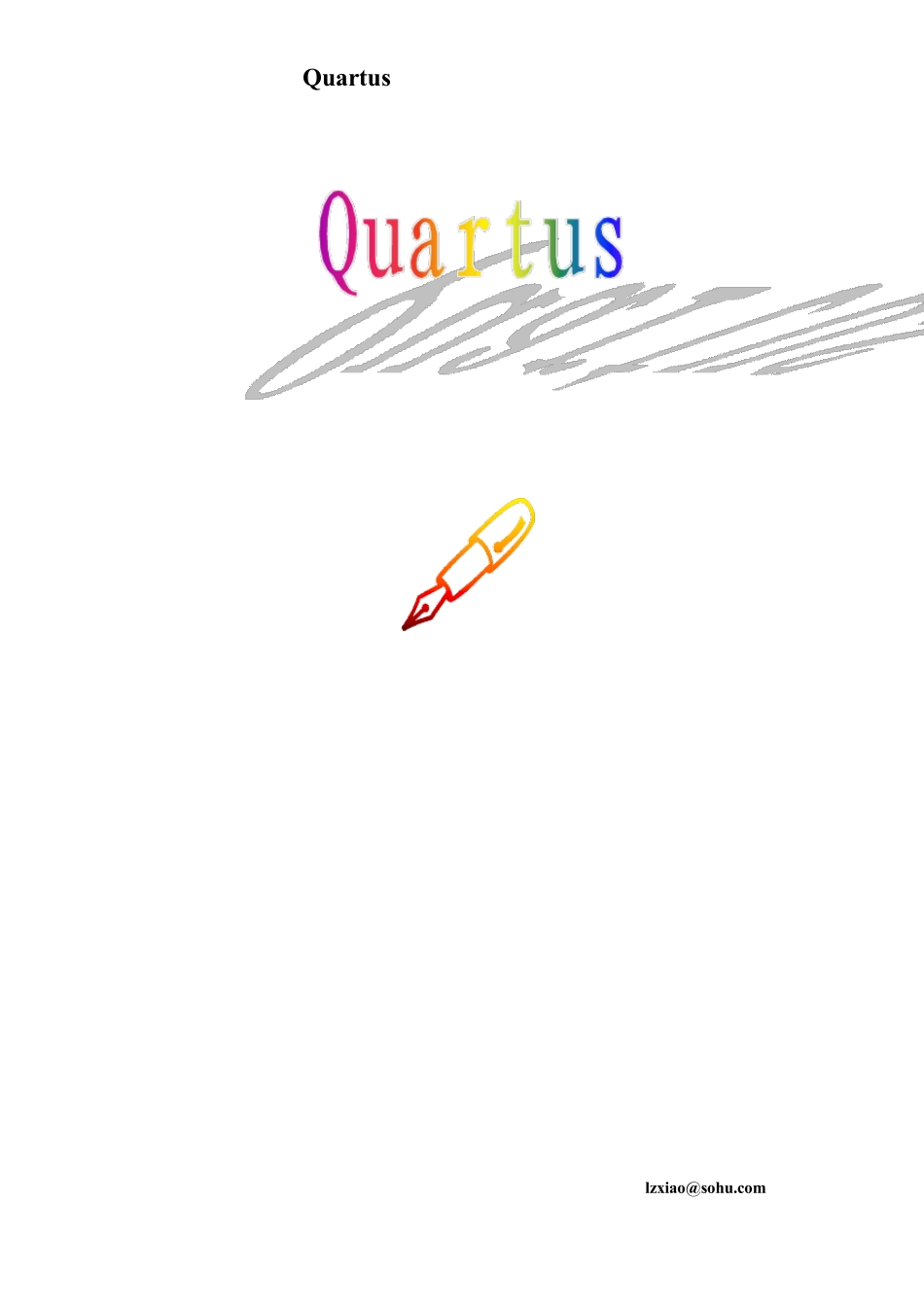 quartus编译时常见错误和警告_第1页