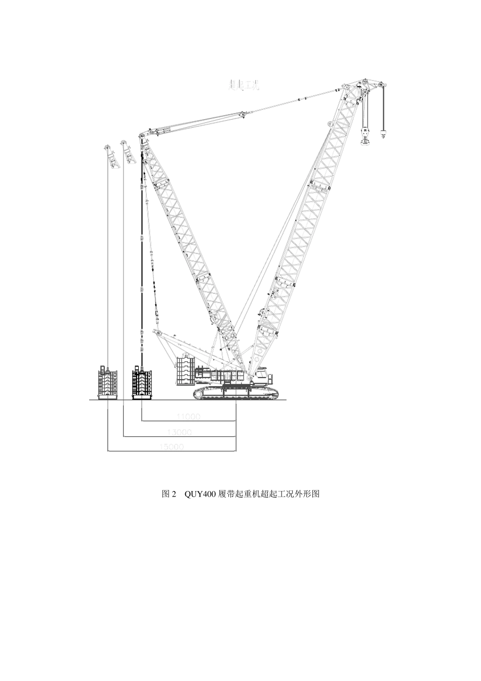 QUY400t性能表(履带起重机)_第2页